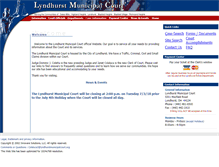 Tablet Screenshot of lyndhurstmunicipalcourt.org